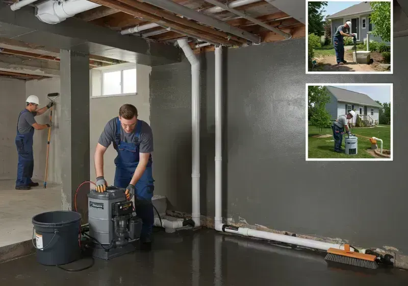 Basement Waterproofing and Flood Prevention process in Black Diamond, FL